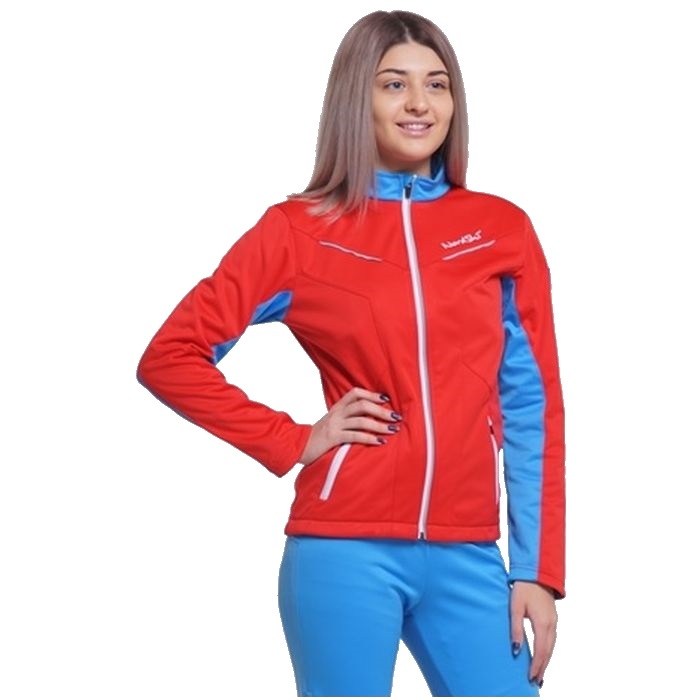 Куртка разминочная Jr. NORDSKI National (красный)