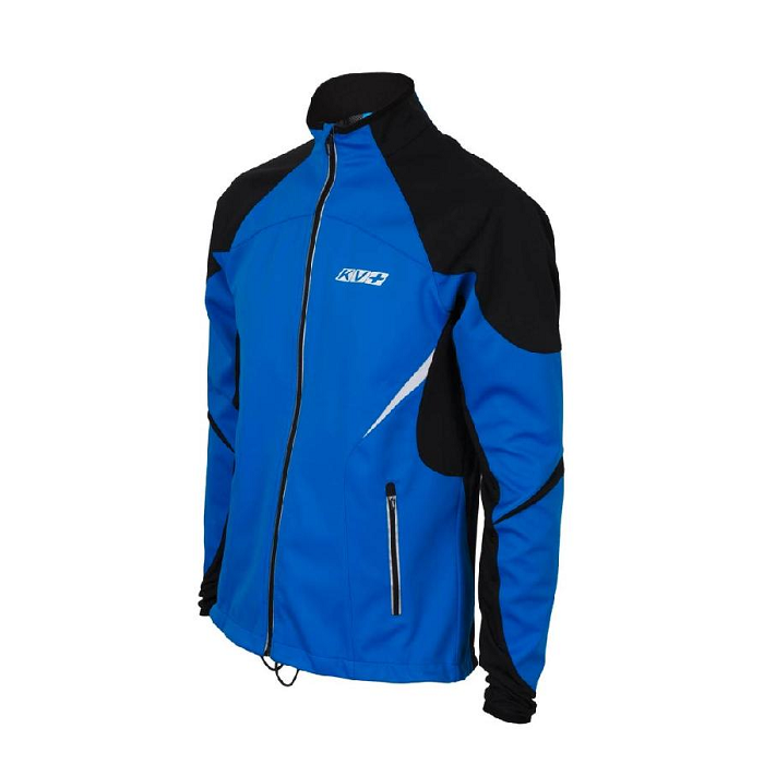 Куртка разминочная KV+ Lahti (pro-wind-tech fabric) (синий/черный)