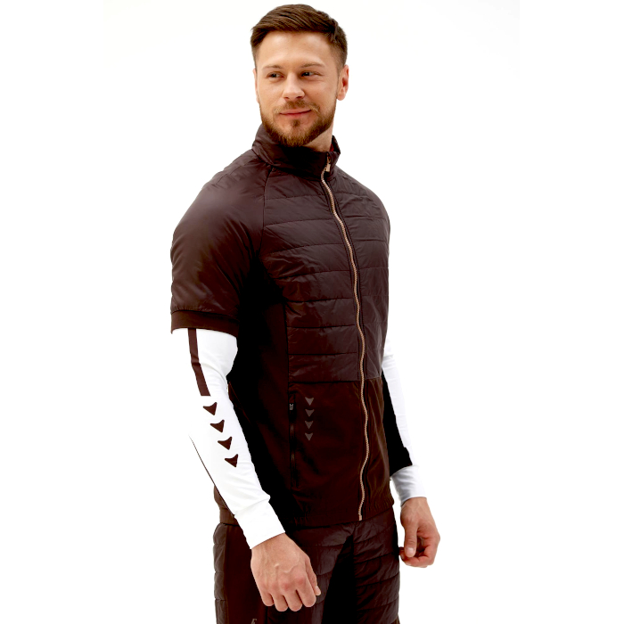 Жилет утепленный BIVIUM Комфорт (коричневый)