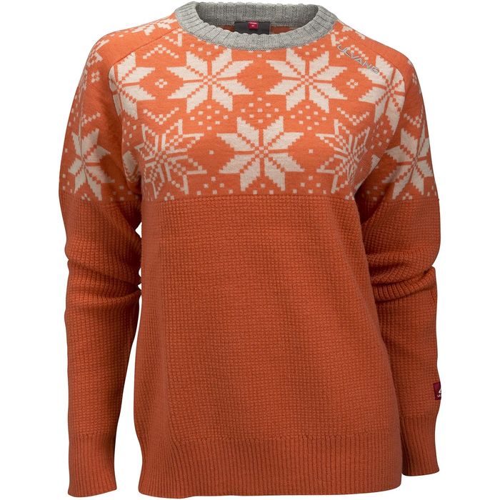 Свитер женский ULVANG Rav Kiby Roundneck Ws (оранжевый)