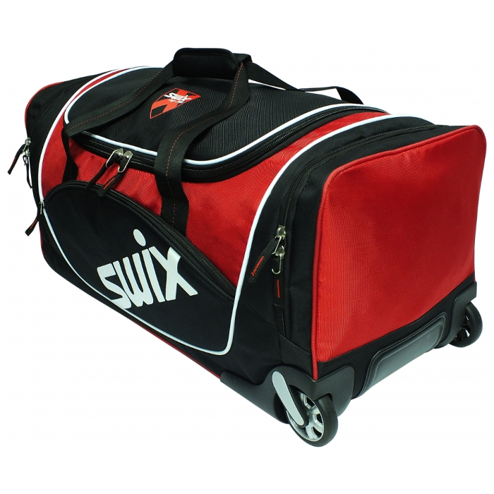 Сумки на колесах SWIX (NNT21) багажная, 92 литра (черно/красный)