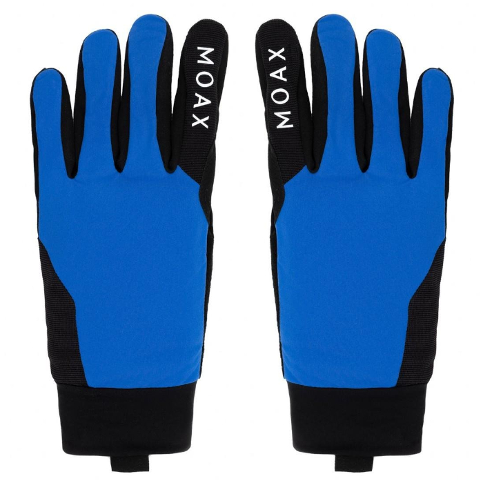 Перчатки лыжные MOAX Touring (серый/синий)