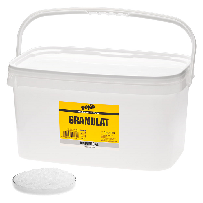 Парафин углеводородный TOKO NF Backshop Granulat Universal (0°С -30°С) 5000 г.