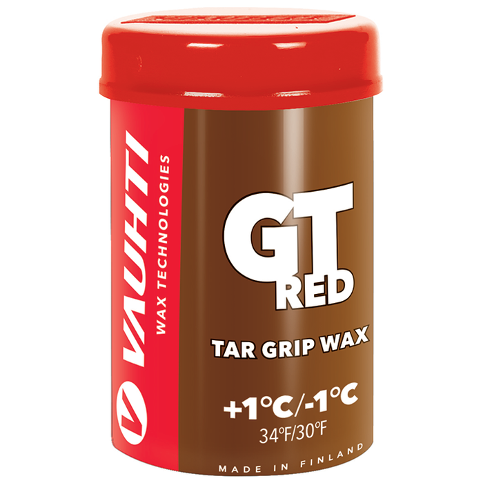 Мазь держания, твердая VAUHTI GT Red (+1°С -1°С) 45 г.