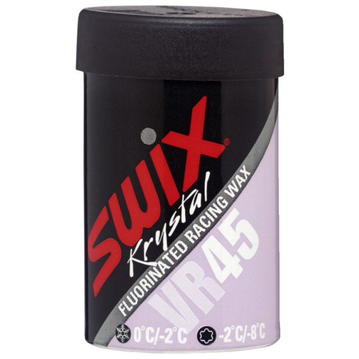 Мазь держания, твердая SWIX VR45 Flexi, Light Violet (0°С -8°С) 45 г.