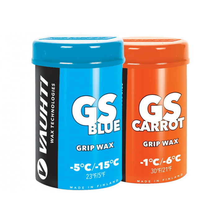 Набор мазей держания VAUHTI GS MIX Carrot & Blue (-1°С -6°С)/(-5°С -15°С) 45 г
