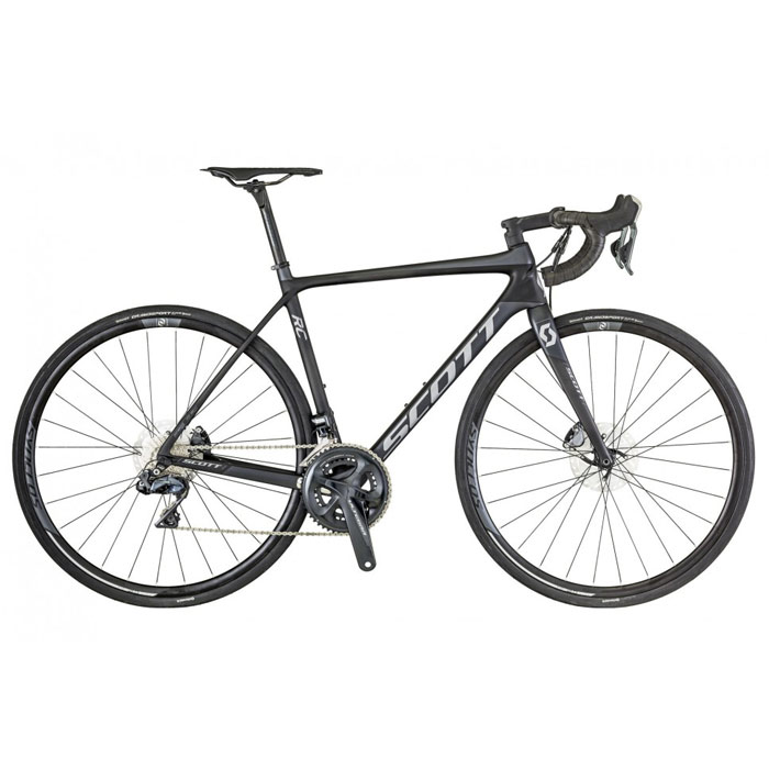 Велосипед SCOTT Addict RC 15 disc (черный) (2018)