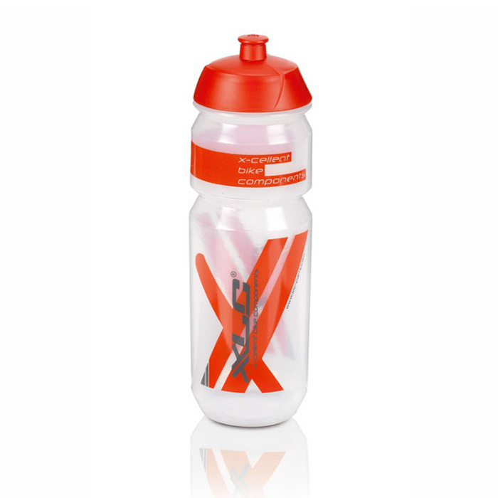 Фляга XLC drink bottle WB-K03, 750 ml, transparent red