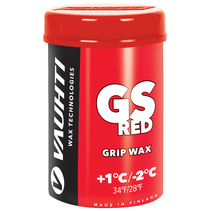 Мазь держания, твердая VAUHTI GS Red (+1°С -2°С) 45 г.