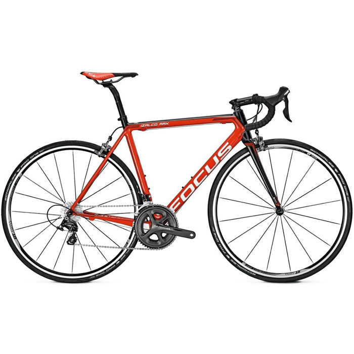 Велосипед FOCUS Izalco Max Ultegra (красный/черный) (2017)