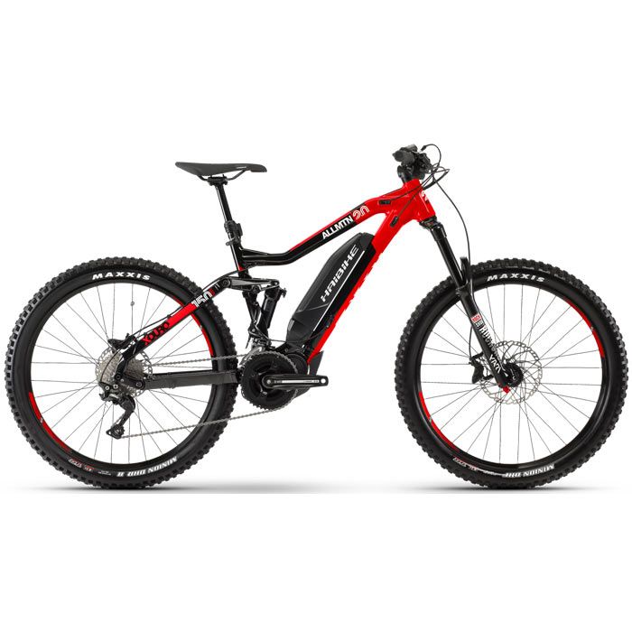 Электровелосипед HAIBIKE Xduro AllMtn 2.0 500 Wh. (красно/черный) (2019)