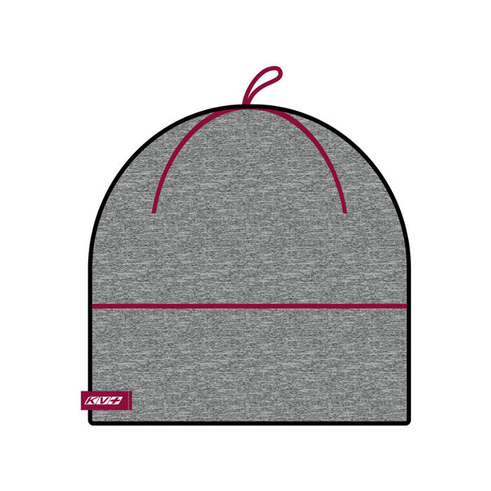Шапка KV+ Foca Hat (серый/красный)