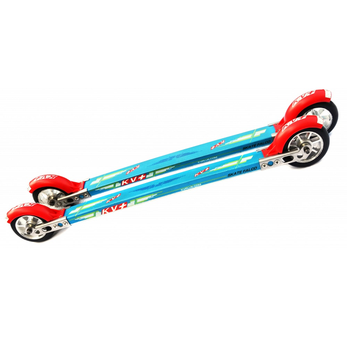 Лыжероллеры KV+ Коньковые Rollski Falco Skate 60 cм. (Standart Wheels) (голубой)