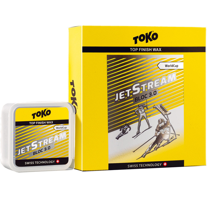 Ускоритель таблетка TOKO JetStream Bloc 3.0 Yellow  (0°С -4°С) 20 г.
