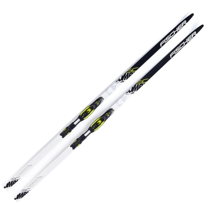 Лыжи беговые FISCHER SC Combi (черный/белый)