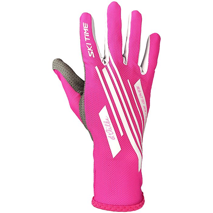 Перчатки для лыжероллеров SKI TIME Roller (розовый)