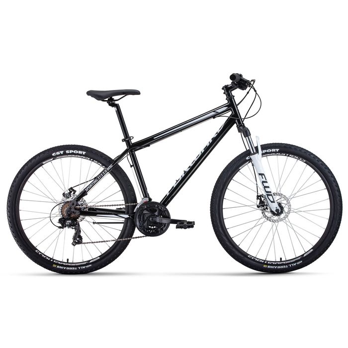 Велосипед FORWARD Sporting 27,5 2.0 disc (черный/белый) (2020)