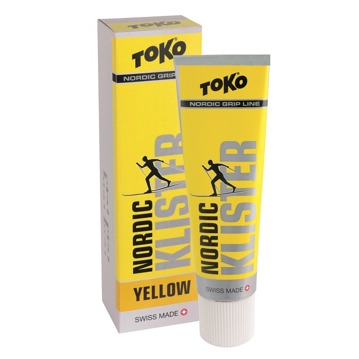 Мазь держания, жидкая TOKO Nordic Klister Yellow (0°С -2°С) 55 г.