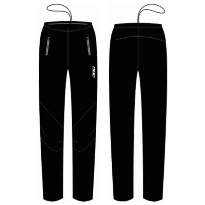 Брюки разминочные Jr. KV+ Lahti (pro-wind-tech fabric) (черный)