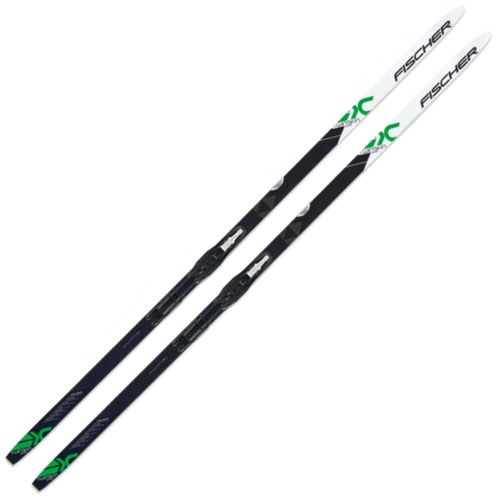 Лыжи беговые FISCHER Twin Skin Sport (синий/белый)