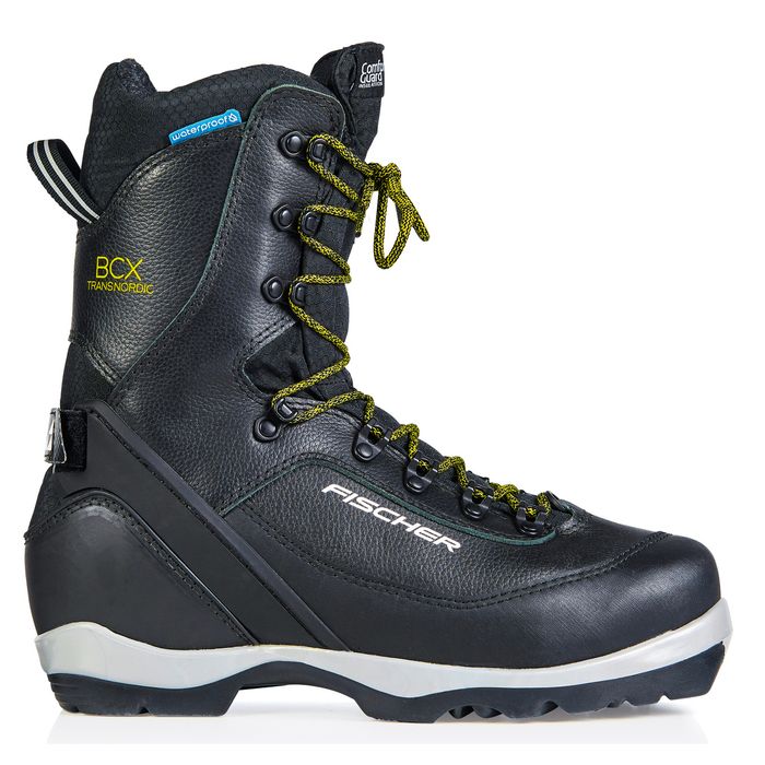 Лыжные ботинки FISCHER NNN (BC) BCX Transnordic Waterproof (S38021) (черный)
