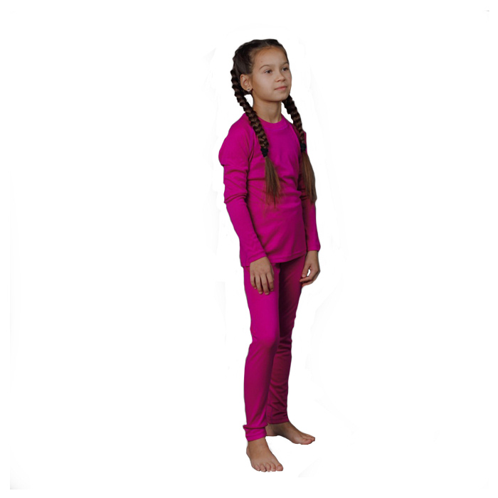 Комплект термобелья Jr. NORDSKI Warm (розовый)