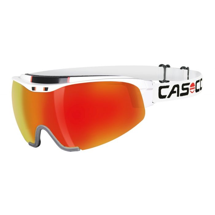 Визоры CASCO Spirit Carbonic (US:L) (белый/красный)