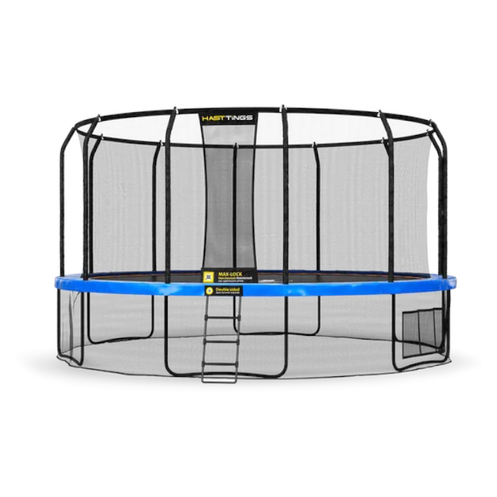 Батут уличный HASTTINGS Sky Double 4,88 м. (синий/зеленый)