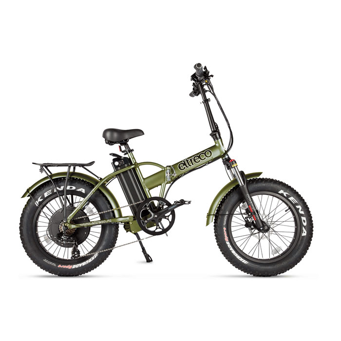 Электровелосипед ELTRECO MULTIWATT 1000 Wh (хаки) (2019)