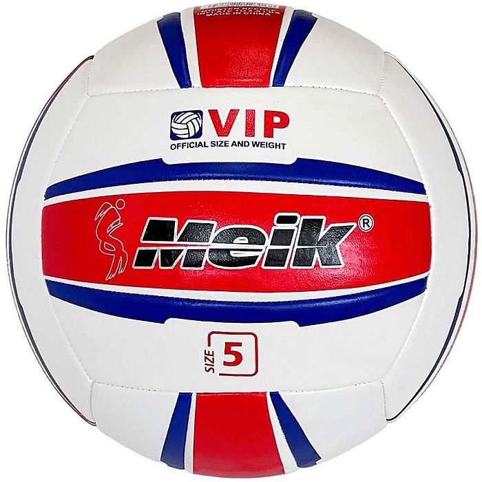 Мяч волейбольный MEIK (2-слоя, PVC 2.7, 280 гр., маш. сш.) (красный/белый)