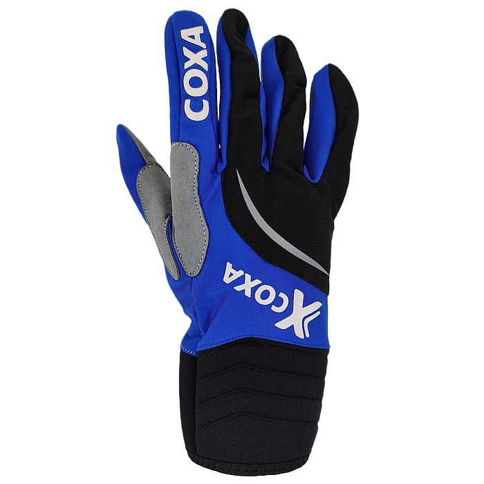 Перчатки лыжные COXA Racing Gloves (голубой/черный)