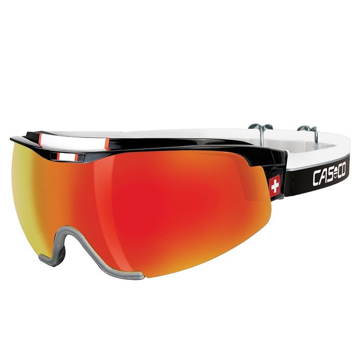 С подъемной линзой CASCO Spirit Carbonic (US:L) (черный/красный)
