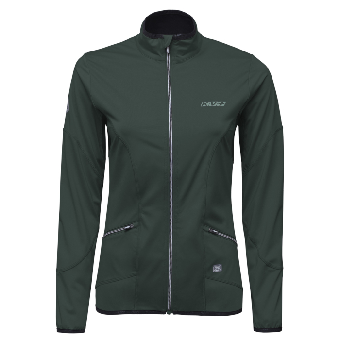 Куртка разминочная женская KV+ Karina (темно-зеленый)