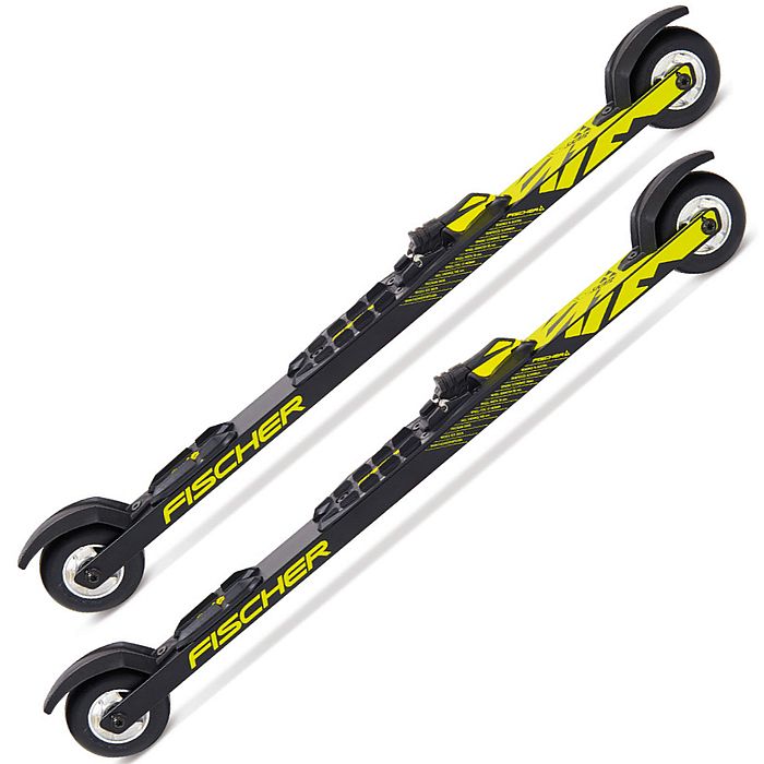 Лыжероллеры с креплениями FISCHER RC5 Skate (черный/желтый)