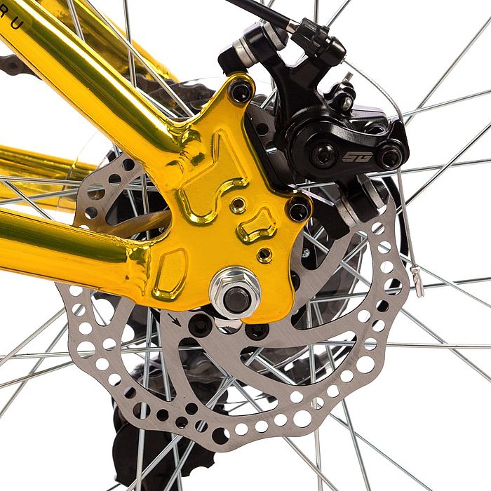 Велосипед NOVATRACK Prime 24&amp;quot; Al, M-Disk Brake, 18-Speed (золотой)
