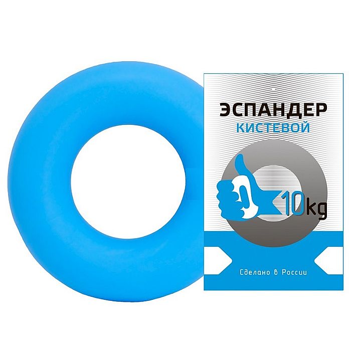 Эспандер SPORTEX Fortius кистевой, кольцо 10 кг. (голубой)