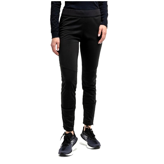 Брюки разминочные женские MOAX Tauri softshell (черный)