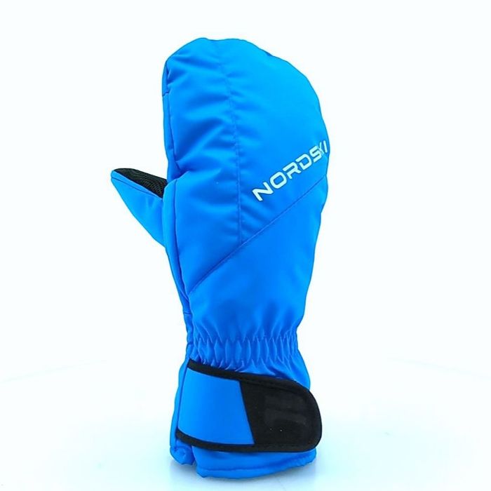 Варежки NORDSKI Arctic Membrane Jr. (черный/голубой)