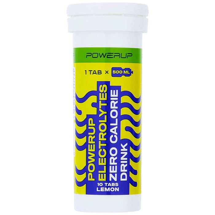 Изотоник POWERUP Electrolytes Zero Calorie Drink (Лимон) 10 таб.