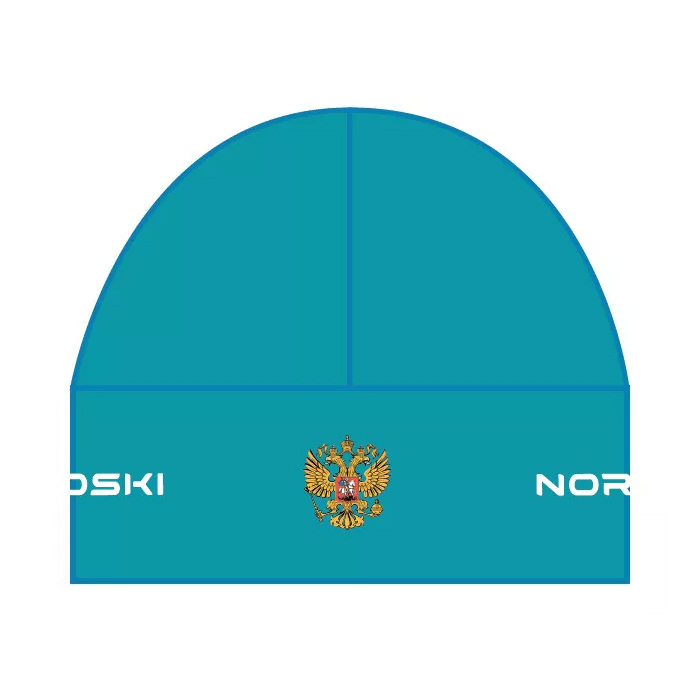 Шапка гоночная NORDSKI Activ (Rus) (бирюзовый)