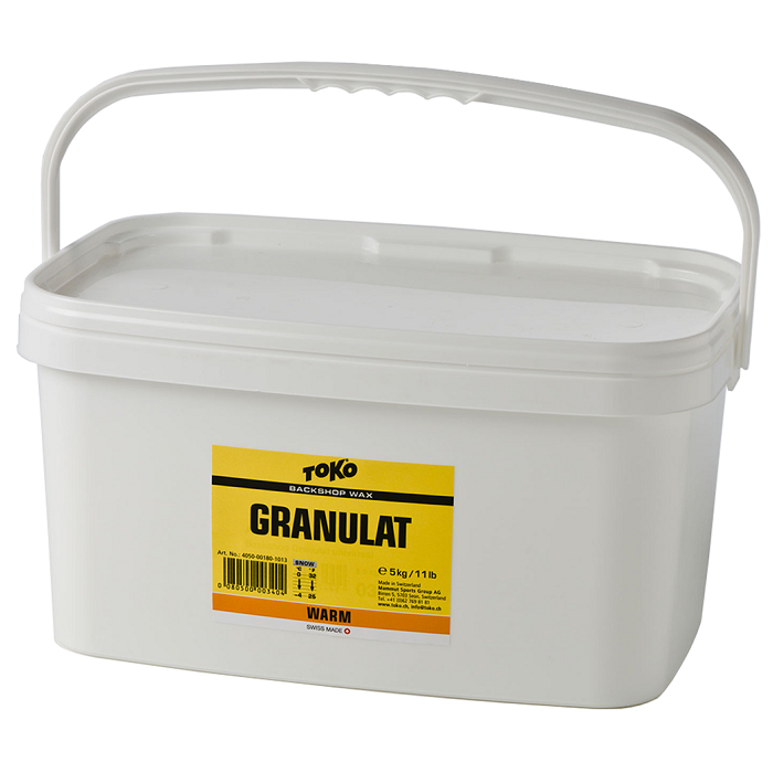 Парафин углеводородный TOKO NF Backshop Granulat Warm (0°С -4°С) 5000 г.