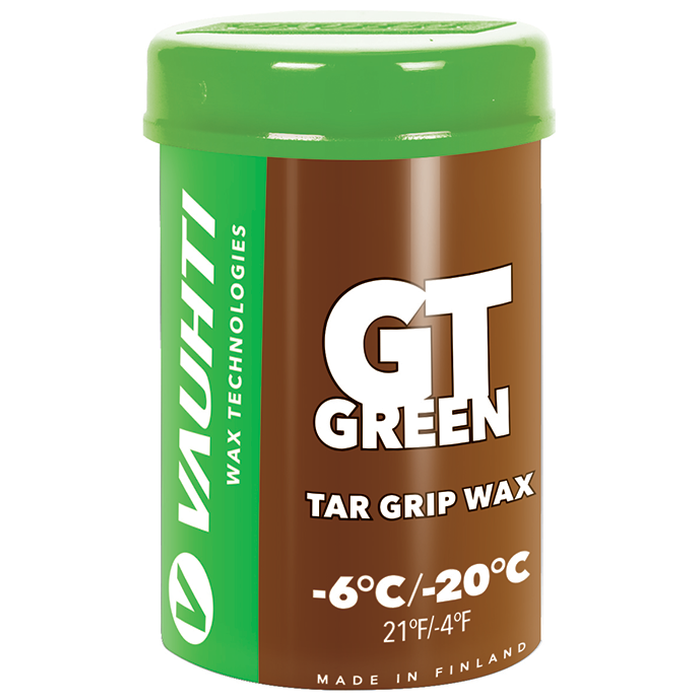 Мазь держания, твердая VAUHTI GT Green (-6°С -20°С) 45 г.