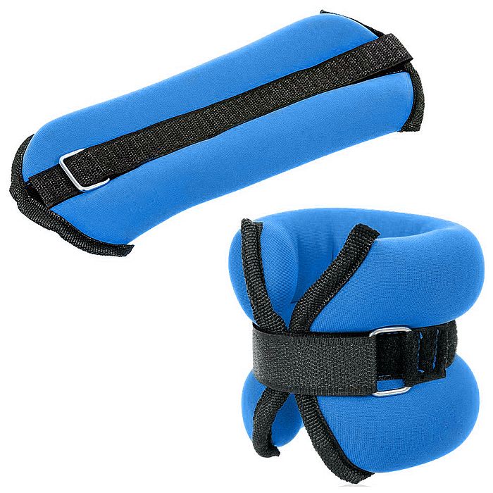 Утяжелитель SPORTEX "ALT Sport" (2х1,5 кг) (нейлон, в сумке), наполн. - металлич. дробь (синий)