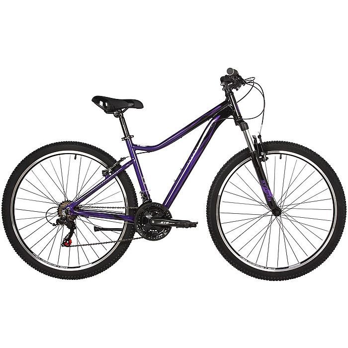 Велосипед STINGER Laguna STD 27.5", Al, V-Brake, 18-Speed (фиолетовый) (2022)