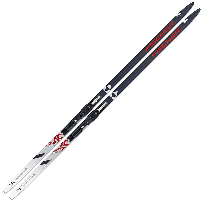 Лыжи беговые FISCHER Sports Crown EF Step IFP (черный)