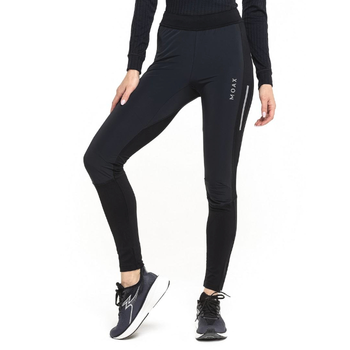 Тайтсы женские MOAX Force Wind (черный)