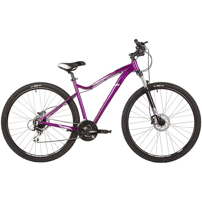 Велосипед STINGER Vega Evo 29", Al, H-Disk Brake, 24-Speed (фиолетовый) (2021)