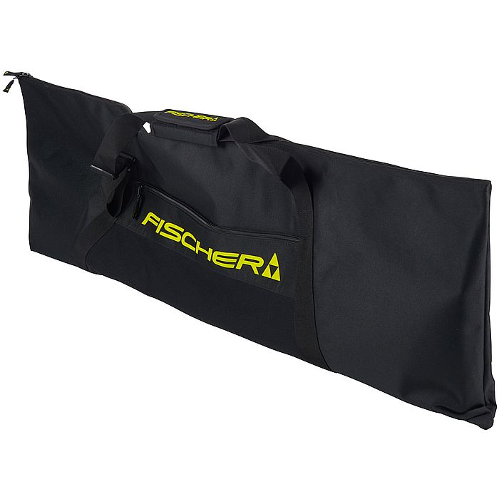 Чехол для лыжероллеров FISCHER Rollerski Bag на 3 пары (черный/желтый)