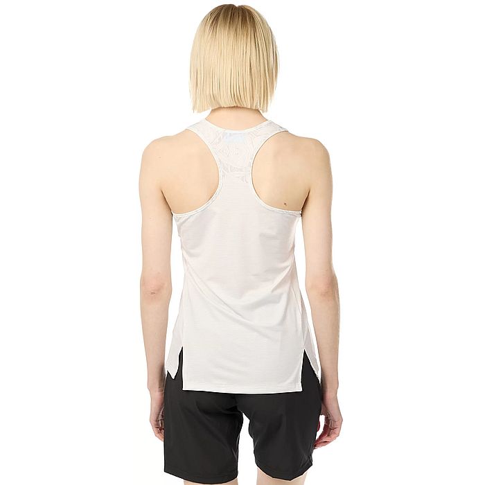 Майка для бега женская KV+ Arena Running Top (белый/серый)