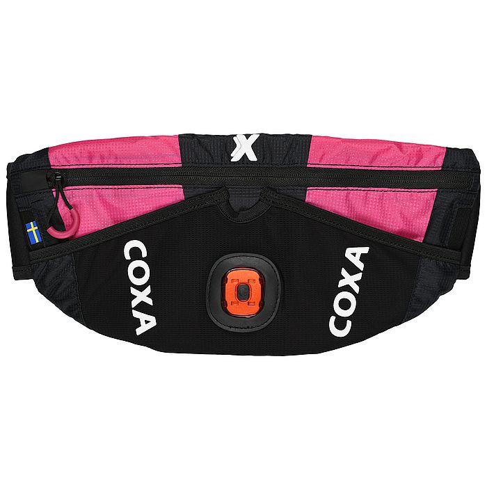 Подсумок с гидратором COXA (NR 545) WR1 (мягкая фляга) (черный/розовый)